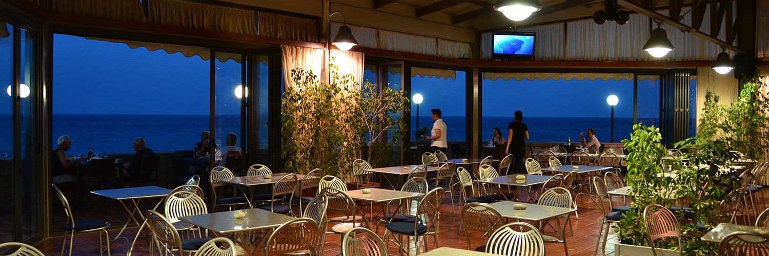 Sala Ristorante Del Camping Paradise Taormina